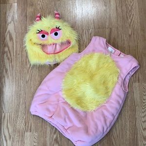 Pink monster Halloween costume